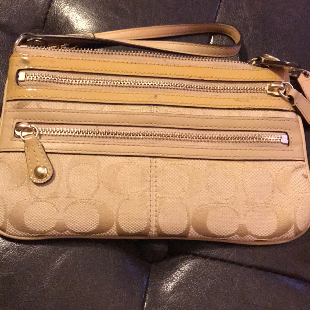 Coach wristlet